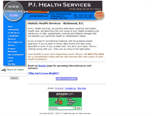 Tablet Screenshot of pihealth.com
